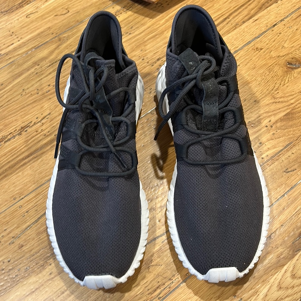 Adidas Ultra Boost Sneaker size 8 1/2. Excellent condition. Rarely worn.